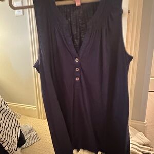 LILY PULITZER NAVY KNIT DRESS